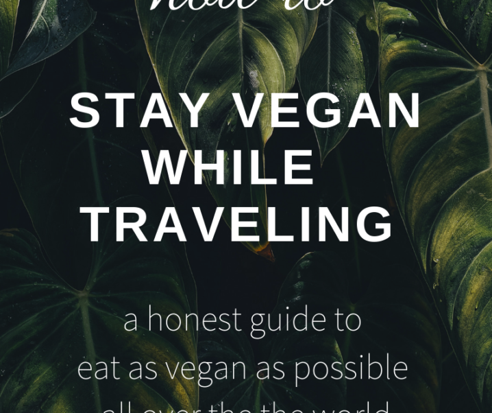 Vegan + Reisen – geht das überhaupt?